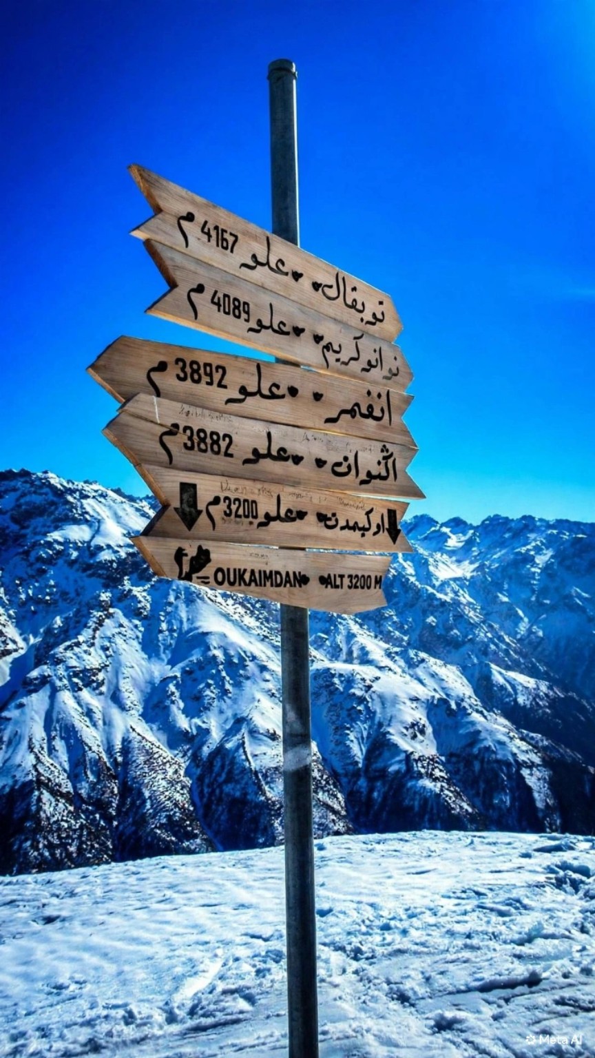 لافتات جبلية في أوكايمدن